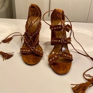 Aquazurra sandal heels